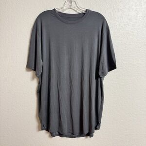 Jack Archer Anytime Tee Shirt XL Gray Crew Soft Stretch Casual Modal